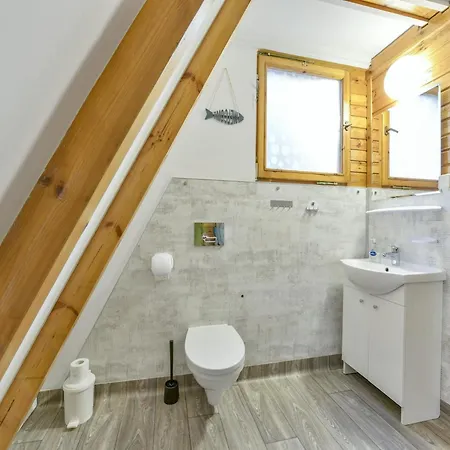 Semesterbostad Wooden House In Ko Obrzeg Near Sandy Beach, Cleaning Included Kołobrzeg